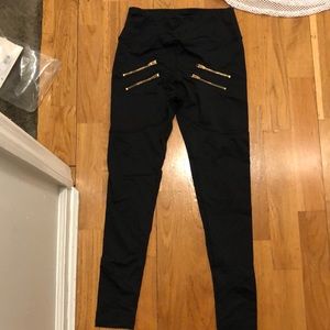 Varley size xs zipper detail leggings
